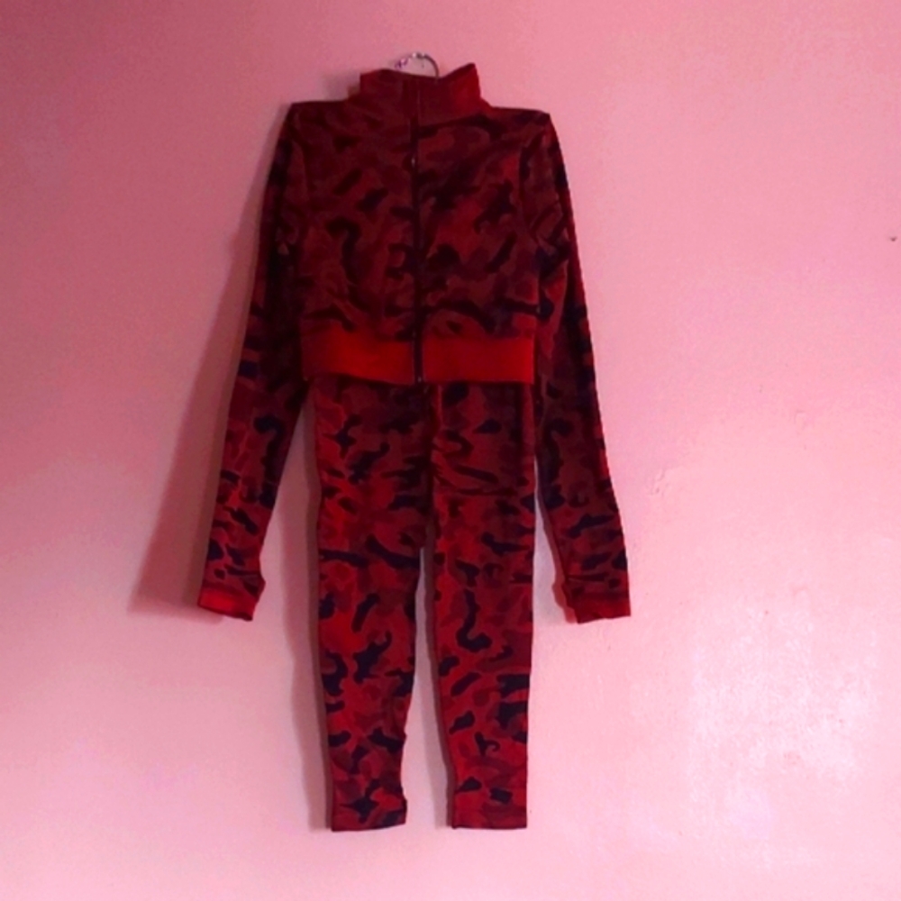 NEW MIX Stylish Camouflage Two-Piece Set